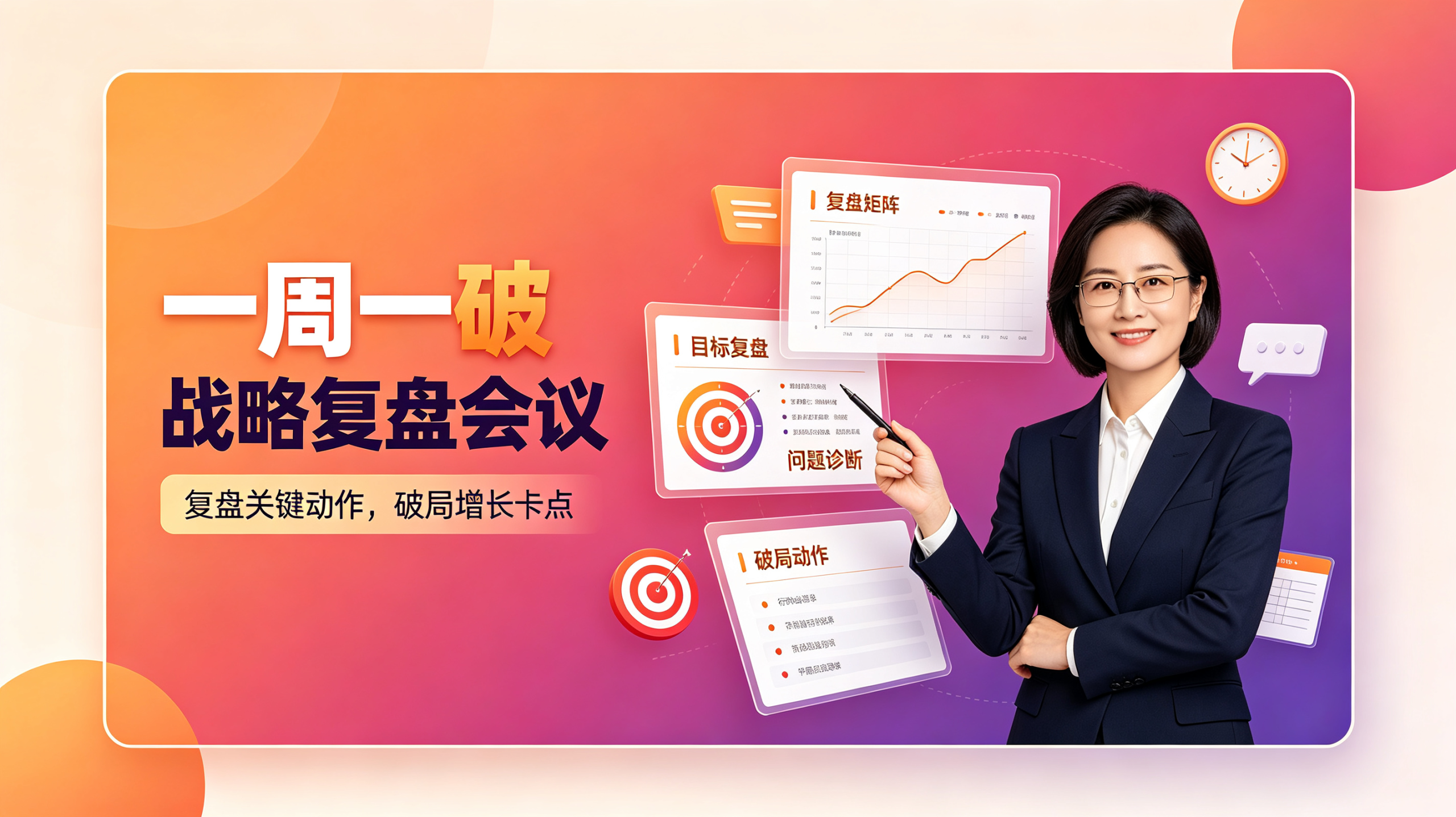 「一周一破」战略复盘会议-公主归来体康管理